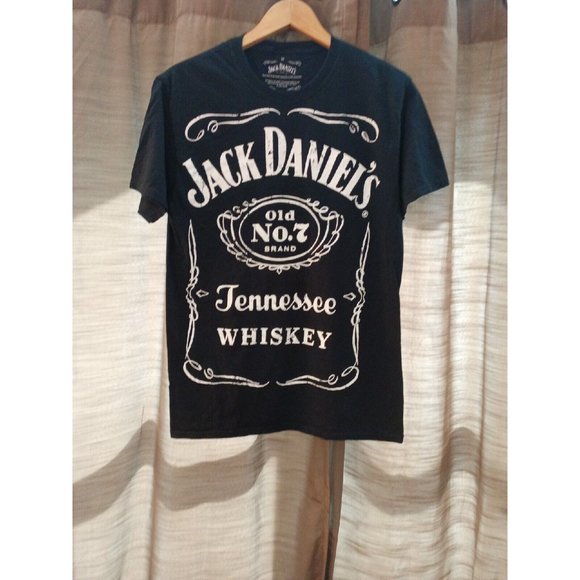 Jack Daniels Tops - Women's Jack Daniels Tennessee Whiskey Black Short Sleeve T-shirt Medium
